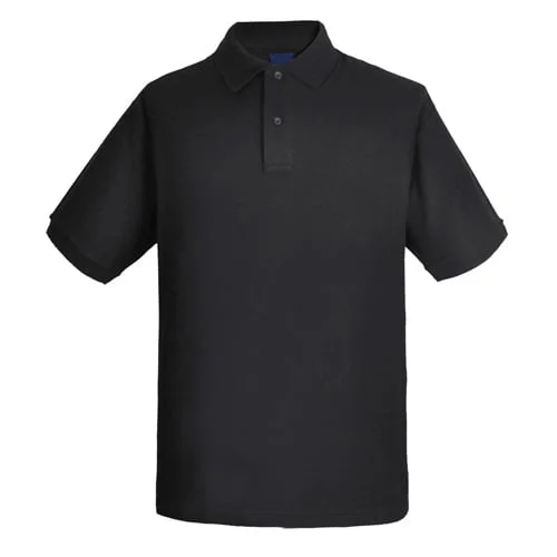 polera de pique manga corta para hombre 80 20
